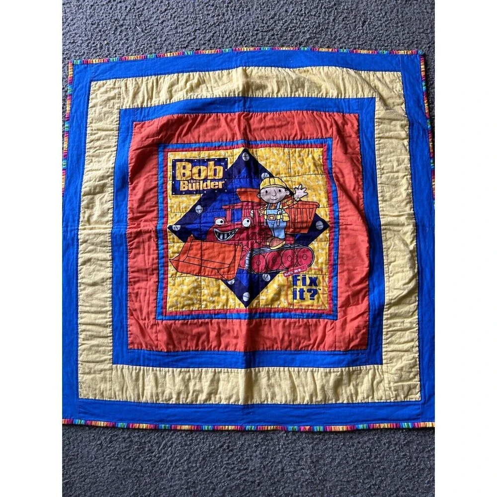Bob the Builder Toddler Blanket Crib Quilt 39
